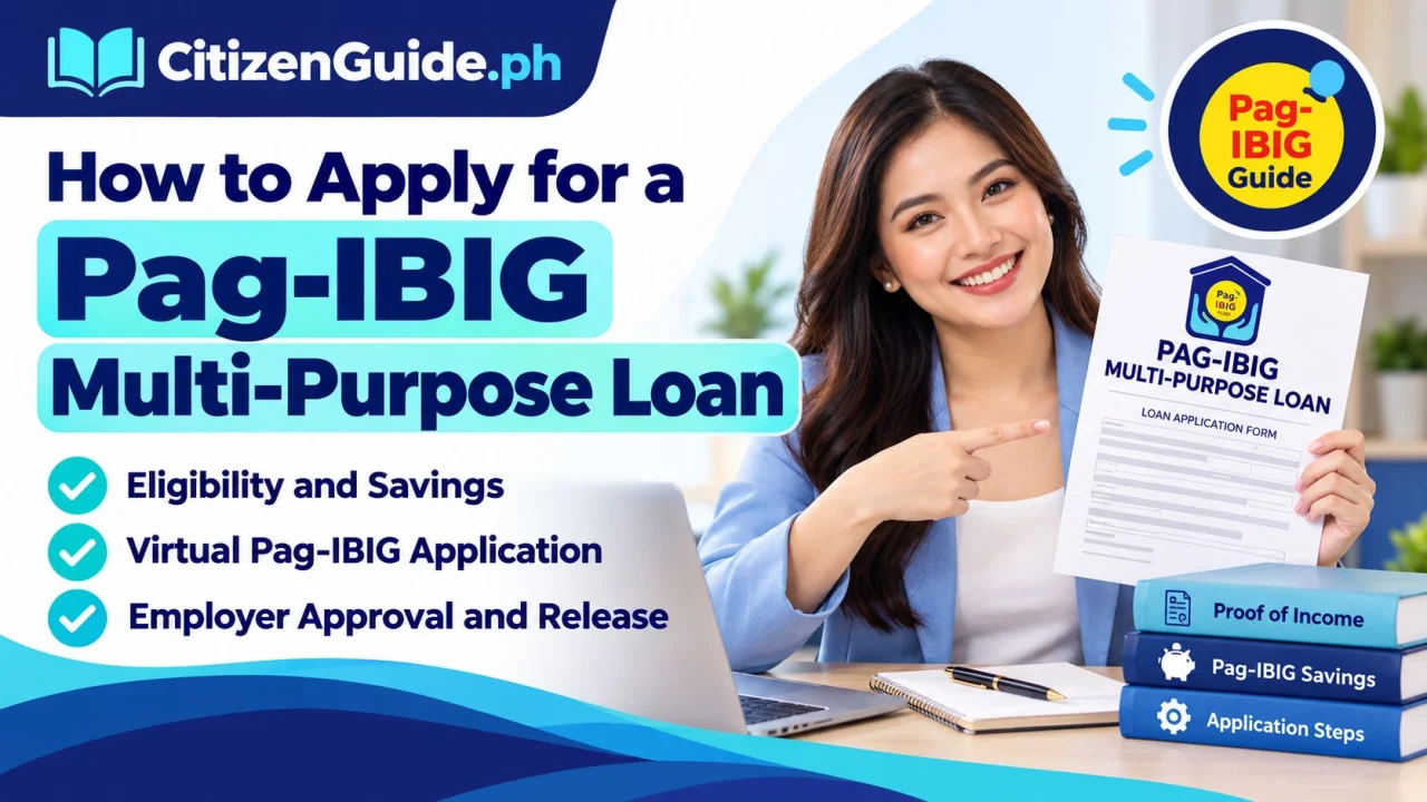 How to Apply for a Pag-IBIG Multi-Purpose Loan guide cover