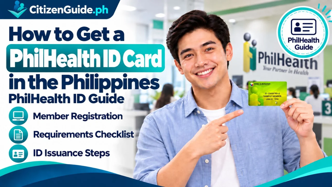 How to Get a PhilHealth ID Card in the Philippines guide cover